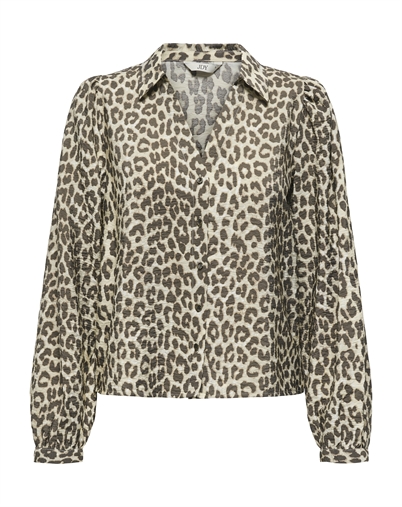  JDY - JDYBeatrice Life V-Neck Skjorte - Birch